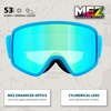 image:imageYukon Charlies Adult Snow Goggles  Cylindrical Lens Ski Goggles  Boosted Contrast Reduced Glare AntiFogHeadwall Bluebird  Vlt 116