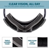 image:imageYukon Charlies Adult Snow Goggles  Cylindrical Lens Ski Goggles  Boosted Contrast Reduced Glare AntiFogPtarmigan Midnight Topo  Vlt 16