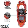 image:imageYukon Charlies Champion Snowshoe Kit Includes Snowshoes Trekking Poles and Travel Bag Snowshoeing Kits for Men amp Women Multiple Sizes amp ModelsRed