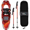 image:imageYukon Charlies Champion Snowshoe Kit Includes Snowshoes Trekking Poles and Travel Bag Snowshoeing Kits for Men amp Women Multiple Sizes amp ModelsRed