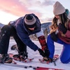 image:imageYukon Charlies Champion Snowshoe Kit Includes Snowshoes Trekking Poles and Travel Bag Snowshoeing Kits for Men amp Women Multiple Sizes amp ModelsRed