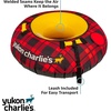 image:imageYukon Charlies Hammerhead Pro HD Sled  Single Rider Speed and Steering Control 52inch x 22inch amp Timber Tube Snow Sled with Durable Fabric Shell  Red Plaid