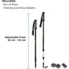 image:imageYukon Charlies Sherpa Trekking Poles Twist Lock Adjustment System Hiking Poles and Snow Baskets Multiple Styles amp SizesAdvanced Trekking Poles