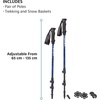 image:imageYukon Charlies Sherpa Trekking Poles Twist Lock Adjustment System Hiking Poles and Snow Baskets Multiple Styles amp SizesPro Trekking Poles