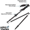 image:imageYukon Charlies Sherpa Trekking Poles Twist Lock Adjustment System Hiking Poles and Snow Baskets Multiple Styles amp SizesSnow Baskets