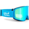 image:imageYukon Charlies Adult Snow Goggles  Cylindrical Lens Ski Goggles  Boosted Contrast Reduced Glare AntiFogHeadwall Bluebird  Vlt 116