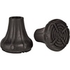 image:imageYukon Charlies Sherpa Trekking Poles Twist Lock Adjustment System Hiking Poles and Snow Baskets Multiple Styles amp SizesFlat Rubber Tip
