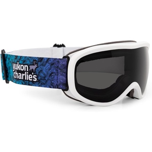 image:imageYukon Charlies Powder Hound Kids Snow Goggles  Spherical Lens Ski Goggles for Young Skiers  CrystalClear View amp Secure FitPowderhound Glacier Topo  Vlt 131